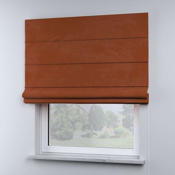 Narančasti rimski zastor 170x100 cm Posh Velvet - Yellow Tipi-image-4