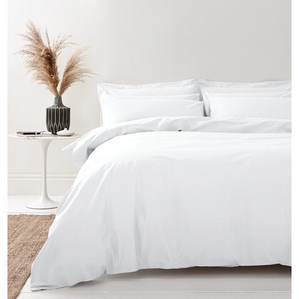 Bijela posteljina od organskog pamuka Bianca Organic, 200 x 200 cm-image-1