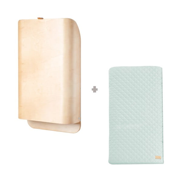 Viseći stol za presvlačenje u prirodnoj boji Roba style - Roba-image-3