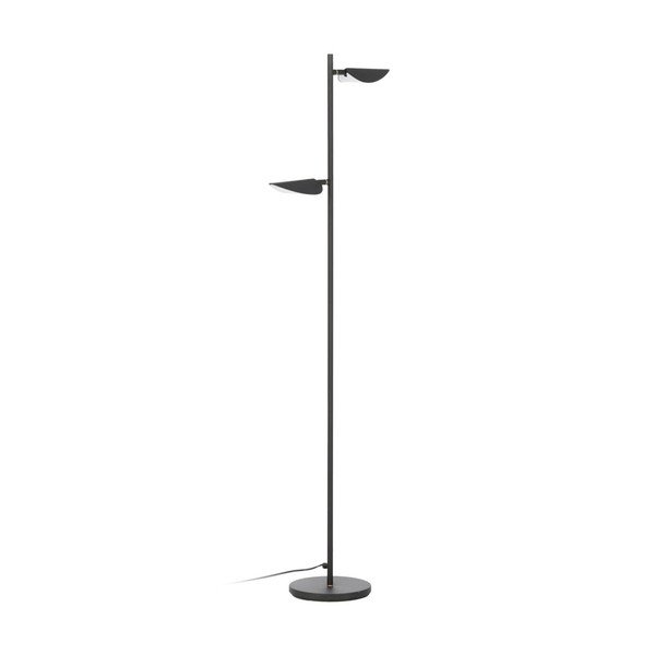 Crna LED stojeća svjetiljka (visina 150 cm) Veleira – Kave Home