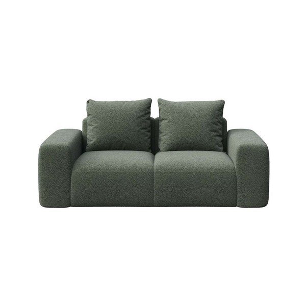 Zelena sofa od bouclé tkanine 212 cm Monce – Rodier