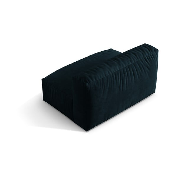 Tamno plava baršunasti modularna sjedeća garnitura (srednji modul ) Martina – Micadoni -image-2