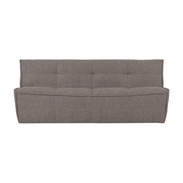 Smeđa sofa od bouclé tkanine 204 cm Cluster – vtwonen