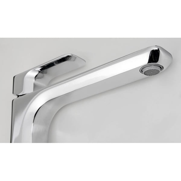 Stojeća slavina za umivaonik u sjajno srebrnoj boji Spy – Sapho-image-1