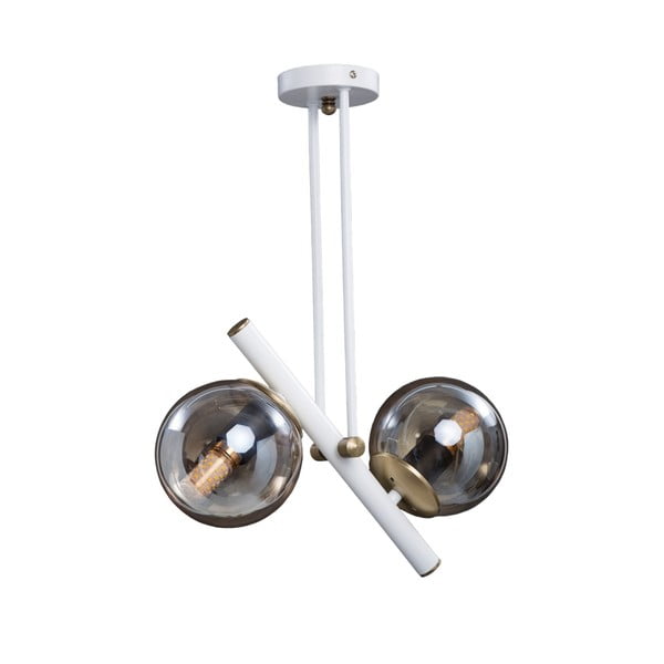 Viseća svjetiljka sa staklenim sjenilom ø 15 cm Libra – Squid Lighting