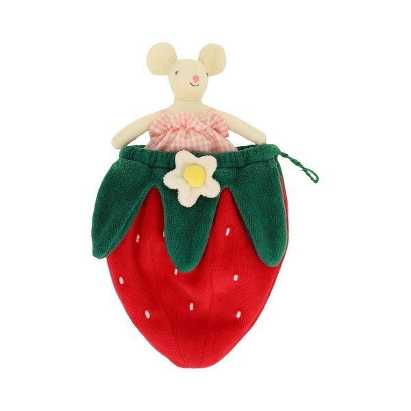 Plišana igračka Strawberry Mouse – Meri Meri