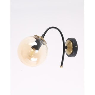 Oker žuta/crna zidna lampa ø 15 cm Yoyo – Squid Lighting