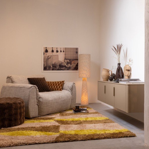 Smeđe-siva TV komoda od masivnog bora 154x56x44 cm Gunnar – WOOOD-image-1