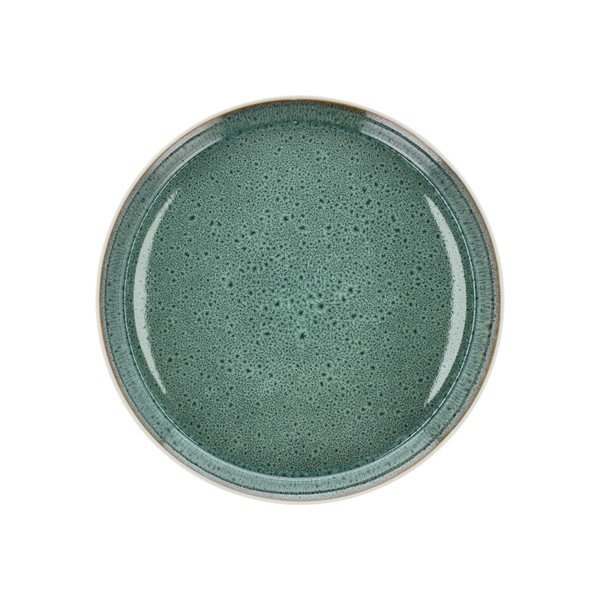 Bijeli/zeleni tanjur od kamenine ø 27 cm Gastro White/Green – Bitz