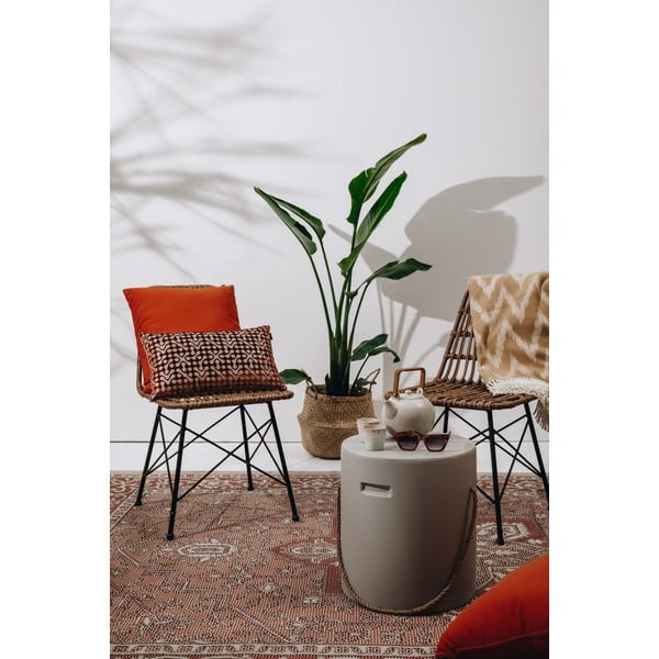 Smeđi pokrivač pamuk Euromant Mallorca, 140 x 160 cm-image-3