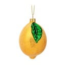 Stakleni ukas za božićno drvce ø 6 cm Shimmering Lemon – Sass & Belle