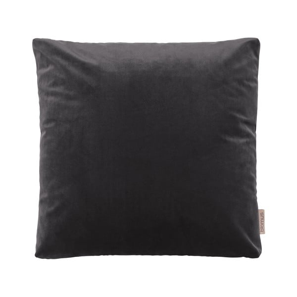 Tamnosiva jastučnica baršunaste tkanine Blomus, 45 x 45 cm