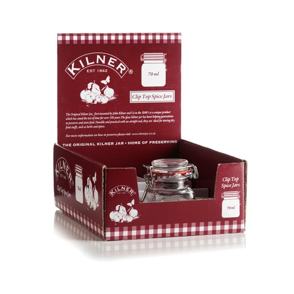Četvrtasta čaša s Kilner kopčom, 70 ml-image-1