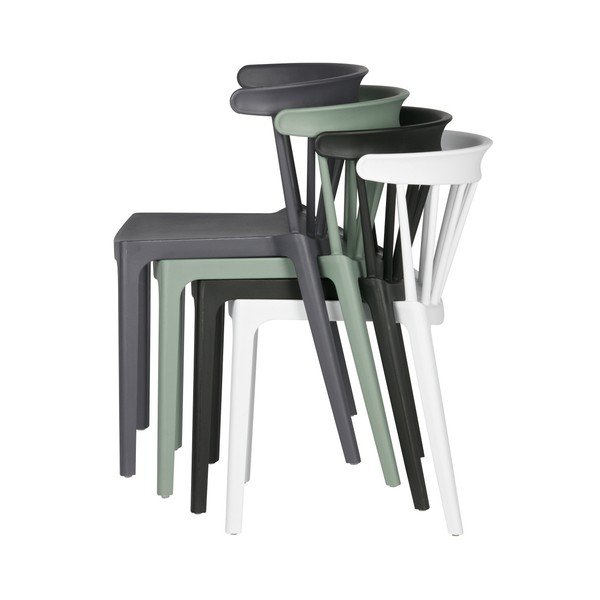 Set od 4 bijele De Eekhoorn Daan stolice-image-4