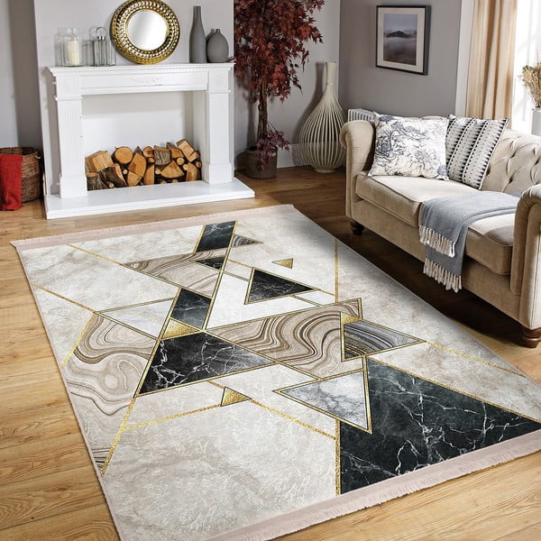 Bež tepih 160x230 cm - Mila Home-image-3