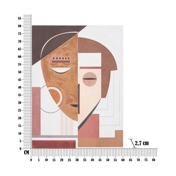 Ručno oslikana slika Mauro Ferretti Ethic Face, 60 x 80 cm-image-3
