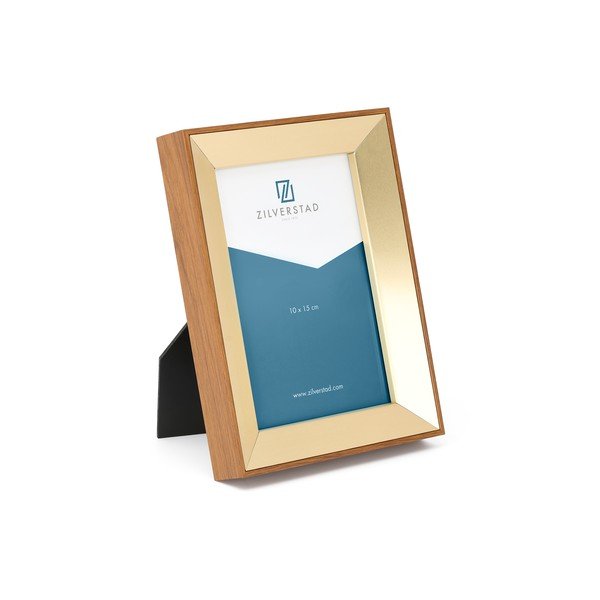 Mjedeni metalni stojeći okvir 13,5x18,5 cm Marseille – Zilverstad