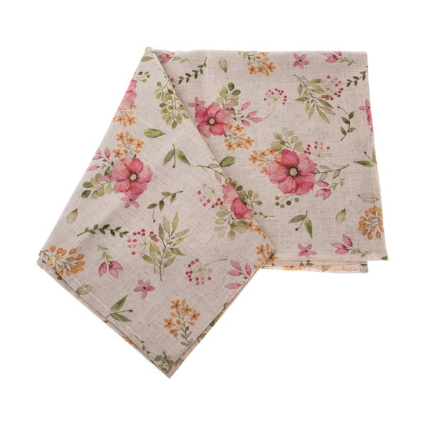 Perivi stolnjak od mješavine lana 140x140 cm – Dakls