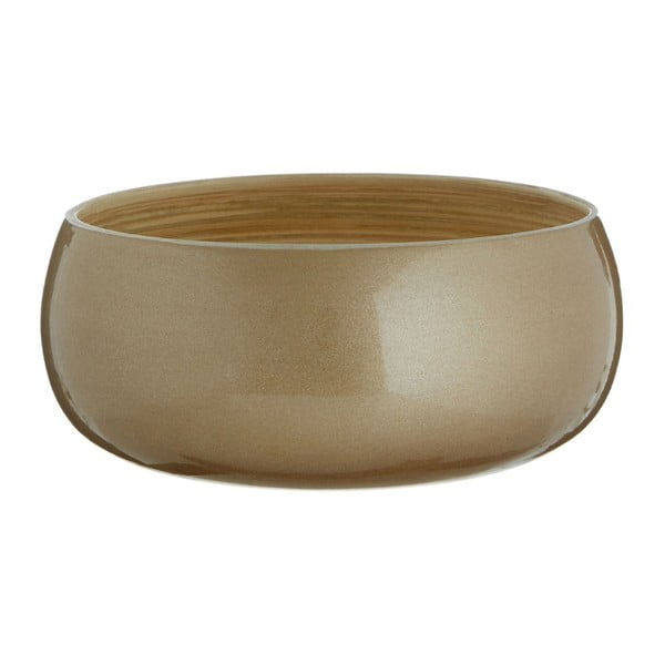 Zdjela za posluživanje od bambusa u zlatnoj boji Premier Housewares, ⌀ 20 cm