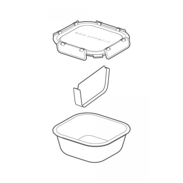 Kutija za grickalice Black Blum Lunch Box, 930 ml-image-3