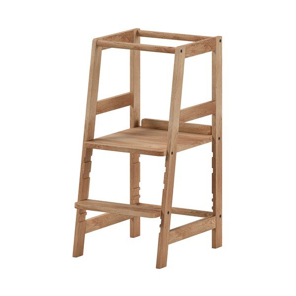 Toranj za učenje od punog hrasta u prirodnoj boji Forrest – Vipack