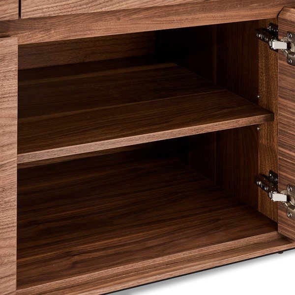 Smeđa komoda u dekoru od orahovog drveta Furnhouse Tokyo, velika-image-1