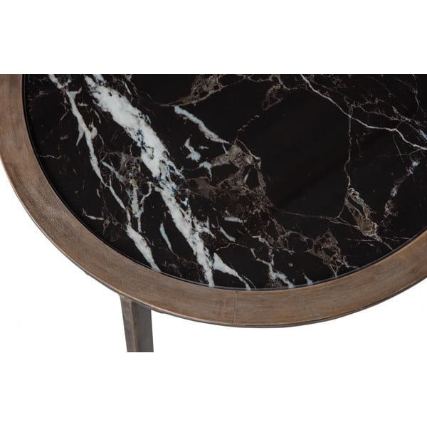 Crni stolić za kavu 58x58 cm Lax – BePureHome-image-3