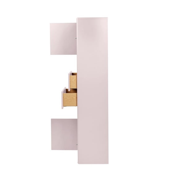 Ružičasti visok/zidni kupaonski ormarić 40x158 cm Color Bath – Tom Tailor-image-4