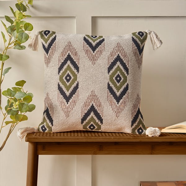 Pamučan ukrasni jastuk 45x45 cm Emir Ika – Pineapple Elephant-image-1