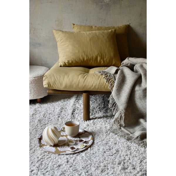 Žuti kauč na razvlačenje 200 cm Pace - Karup Design-image-4