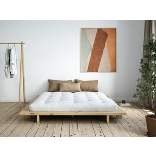 Bračni krevet od borovine s podnicom 160x200 cm Japan – Karup Design