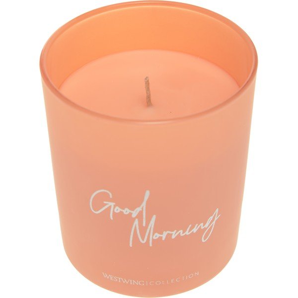 Narančasta mirisna svijeća Westwing Collection Good Morning: Floral Amber, vrijeme gorenja 30 h-image-2