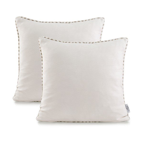 Set od 2 jastučnice AmeliaHome Nancy Grey, 45 x 45 cm-image-2