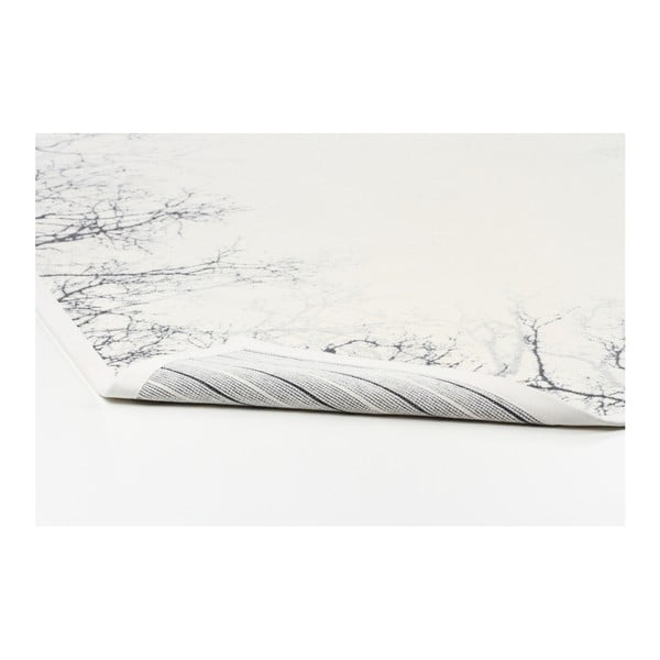 Dvostrani bijeli tepih s uzorkom Narma Puise, 140 x 200 cm-image-2