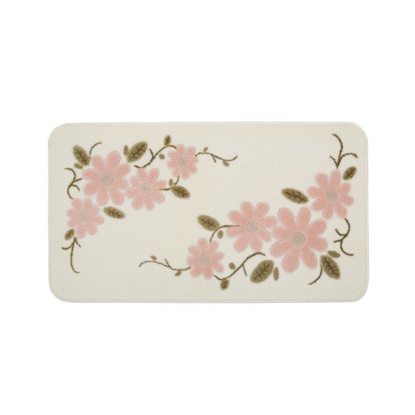 Set od 2 kupaonske prostirke Confetti Bathmats Margherita White-image-1