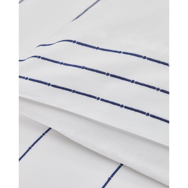 Bijela posteljina za krevet za jednu osobu/za produženi krevet od pamučnog perkala 150x220 cm Cintia – Kave Home-image-3