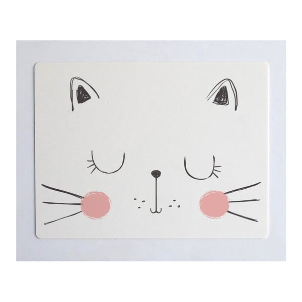 Podloga za stol Little Nice Things Cat, 55 x 35 cm