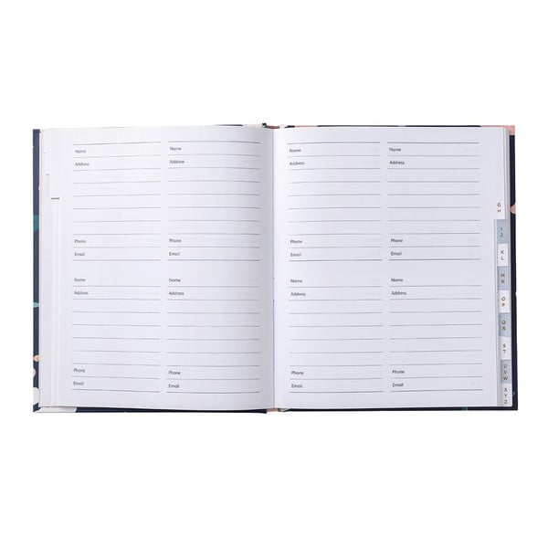 Adresar s ljepljivim naljepnicama Busy B Navy Blush, 104 stranice-image-3