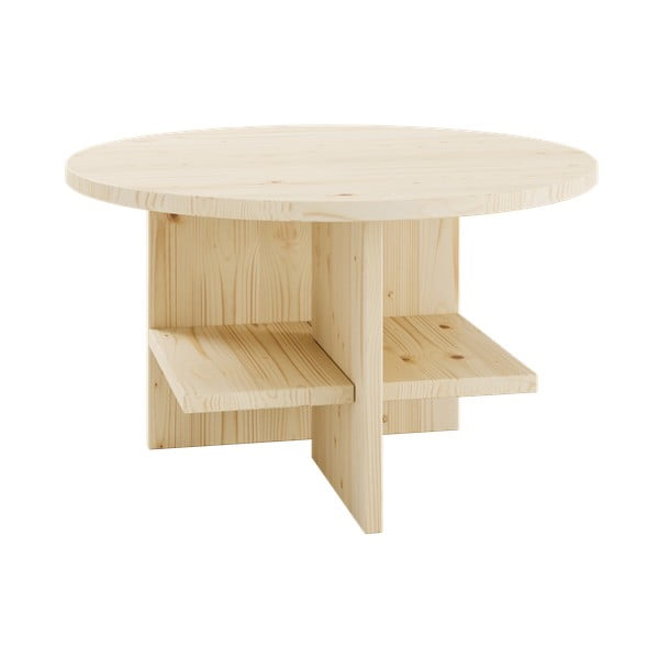 Okrugli stolić za kavu u prirodnoj boji Rondure - Karup Design