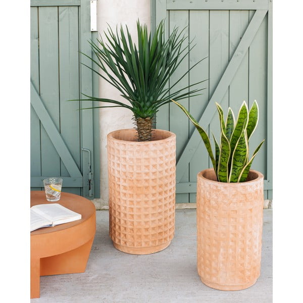 Set od 2 terakota posude Kave Home Celi-image-1