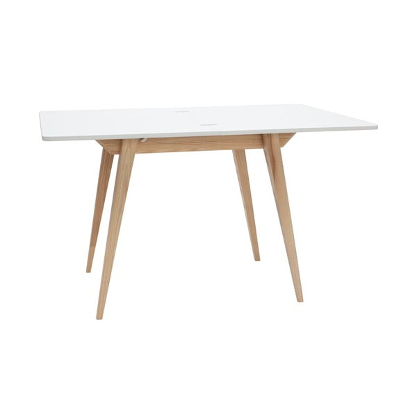 Blagovaonski stol na razvlačenje s bijelom pločom 65x90 cm Envelope - Ragaba-image-3