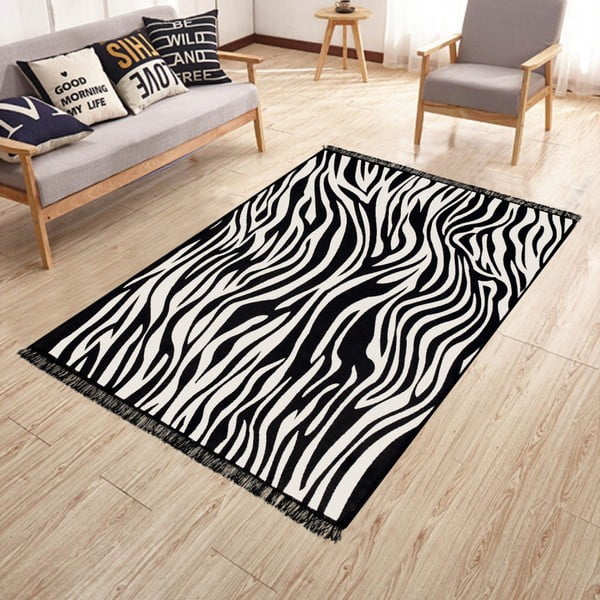 Dvostrani tepih Kate Louise Doube Sided Rug Zebra, 120 x 180 cm-image-3