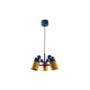 Plava dječja svjetiljka s metalnim sjenilom ø 30 cm Mouse II – GTV