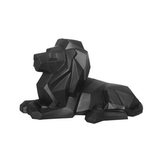 Mat crna skulptura PT LIVING Origami Lion