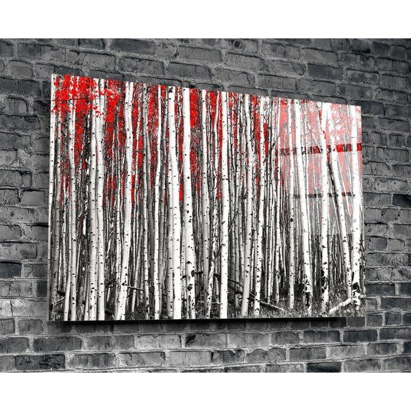 Staklena slika Insigne Birches-image-3