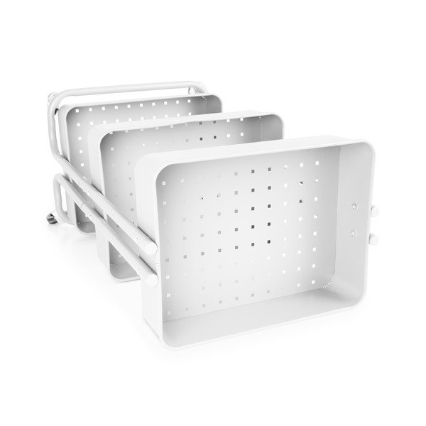 Metalna kolica za posluživanje na kotačima 36,5x43 cm Grena – Compactor-image-4