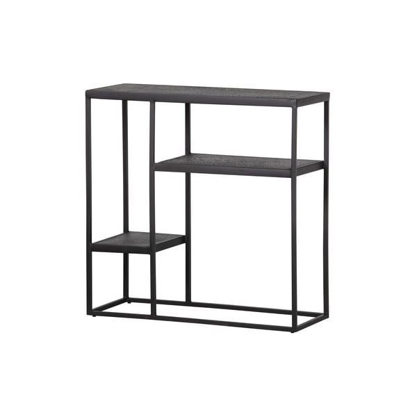 Crna metalna polica WOOOD Febe-image-3