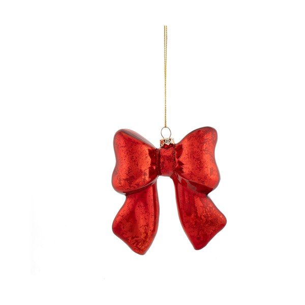 Stakleni ukas za božićno drvce 3,5 cm Bow – Sass & Belle