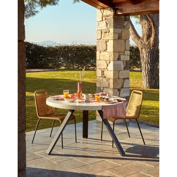 Smeđa stolica Kave Home Glenville-image-1