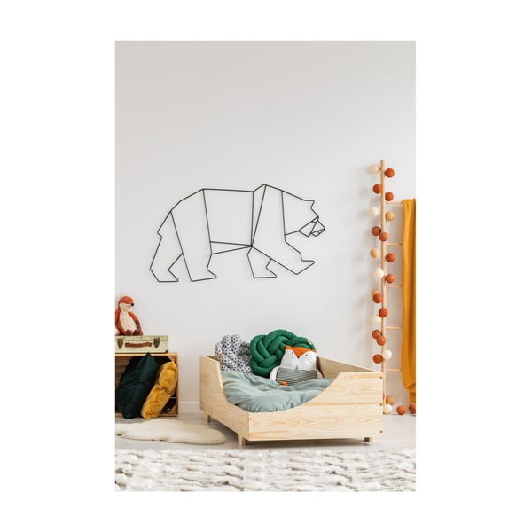 Dječji krevetić od borovine Adeko BOX 4, 90 x 200 cm-image-1